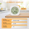PAIRIER Indoor Thermometer Hygrometer - Pack of 4
