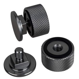 THJOPOKEEL 2 Espejos para capó de Soldadura, Cierres para Casco de Soldadura de Repuesto ，Sujetadores de Cascos de Aluminio para Campana de Soldadura, Pieza de Repuesto para Casco (Negro)