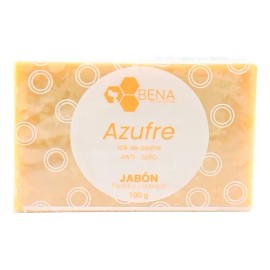 Jabón Azufre Bena Belleza Natural Glicerina Astringente Piel Grasa Acné