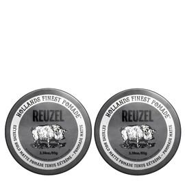 Reuzel Extreme Hold Matte Pomade 95g Duo Bundle