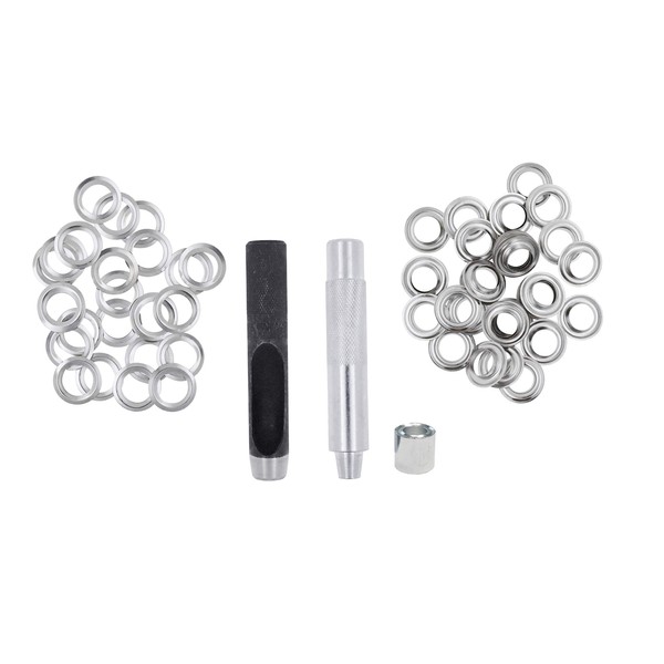 Mandala Crafts Grommet Eyelet Kit with Setting Tools for Leather,
