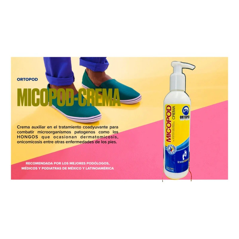 Micopod Crema Pédica Para Hongos En Uñas Y Pies