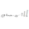 Motorcycle Foot Pegs Complete High Strength Strong Grip Replacement for