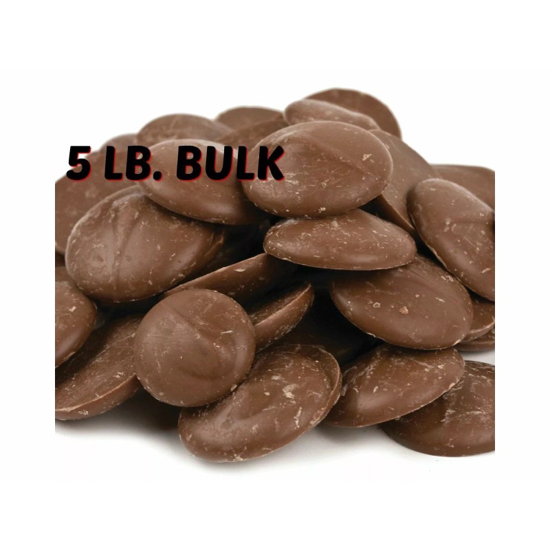 Merckens Melting Milk Chocolate Wafers | 5 lb. BULK
