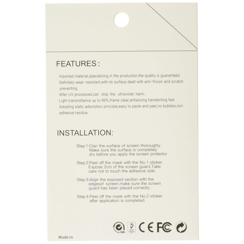 Washodo Panasonic DMC-GX8 Digital Camera LCD Protective Film Sticker "503-0029R"