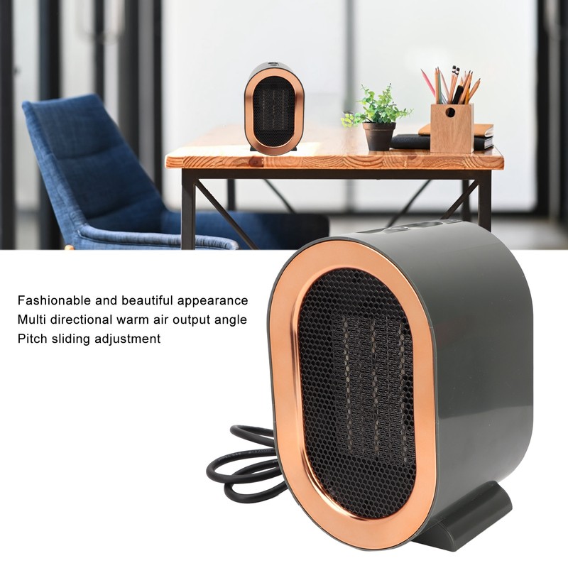 Mini Electric Heater 1200W Energy Efficient PTC Heater Fan for