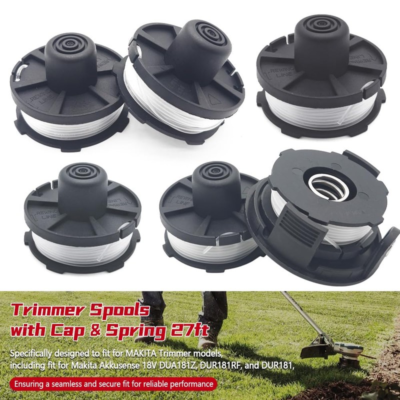 String Trimmer Line Fit for Makita Weed Wacker 0.065" 27Ft