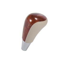 INFINAUTO Car Automatic Gear Stick Shift Knob for Toyota RAV4 Camry Corolla for Lexus Beige Brown Stylish Design