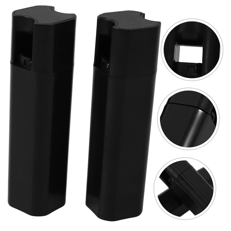 Parliky Blind Cord Weight Pendant 2 pack Black 8.8 cm