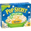 Pop Secret 94% Fat Free Butter Popcorn, 6 Count Boxes