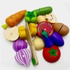 Charola De Verdura Estilo Montessori Madera Juego Didáctico