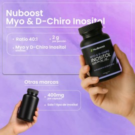 Myo Y D-chiro Inositol Nuboost 60 Cpsulas De 2g                                                                                                       