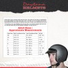 Daytona Helmets 3/4 Shell Open Face Motorcycle Helmet – DOT