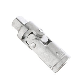 WIESEMANN 1893 Universal Cardan Joint 3/8 inch Double Square Drive with 10mm (3/8”) Drive | Chrome-Plated CV Steel | 80881