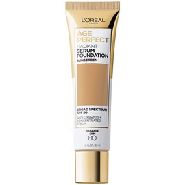 Lâ€™Oréal Paris Age Perfect Radiant Serum Foundation with SPF 50, Golden Sun, 1 Ounce