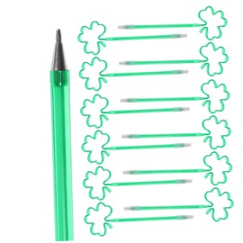 Operitacx 20st Kleestift Farbige Stifte Kugelschreiber Whiteboard-stifte Stapelbare Stifte Süße Stifte Textmarker Filzstifte Bleistifte Plüsch-blumenstift Stifte Flüssig Green