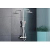 D2201E Rain Shower Head Square 30 x 21 cm Anti-limescale