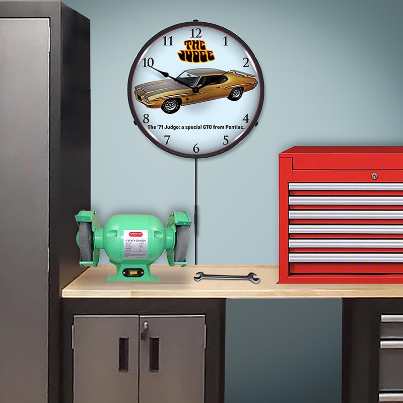 1971 GTO Judge LED Lighted Clock
