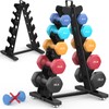 TomCare Dumbbell Rack Stand Only, 5 Tier Weight Rack for
