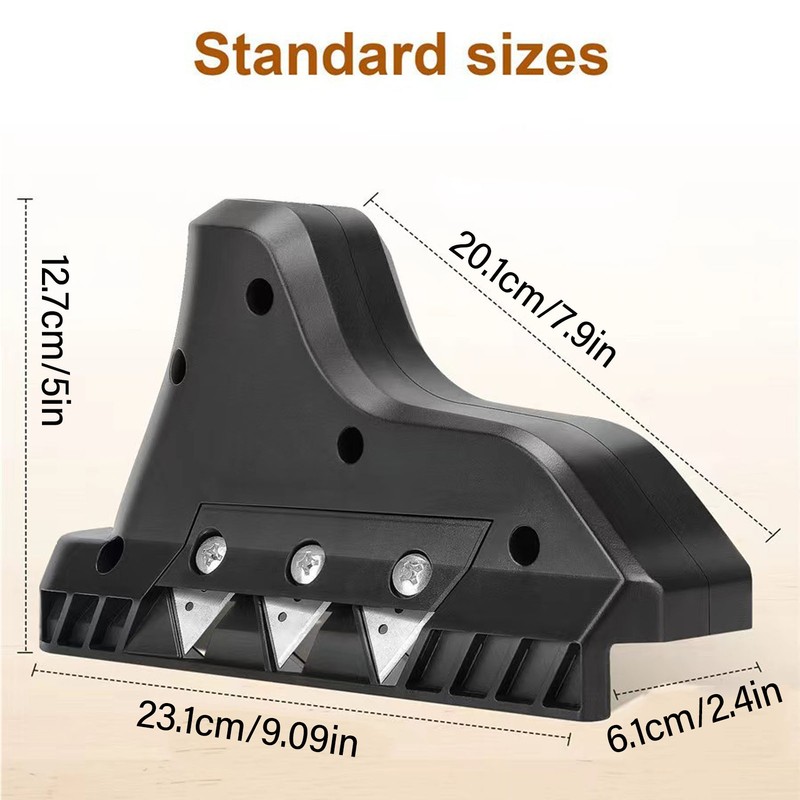 Plasterboard Fast Cutter Edger Precise 35 Degree Blade Drywall Chamfer