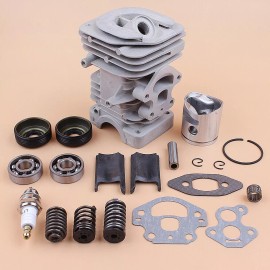 For Husqvarna Cylinder Piston Kit For Husqvarna 240 235 236 Saw Crank Bearing Seal Gasket 39mm