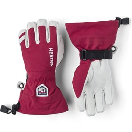 Hestra Juniors' Heli Ski Glove Red 7 by Hestra …