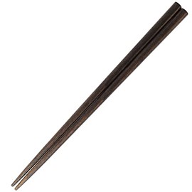 Wakasa Lacquer Chopsticks Dishwasher-safe, Natural Wood, 7.5 inches (19 cm), Dyed Wood, Natural, Brown, Made in Japan 264239