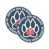 Service Dog On Board Car Decal Vinyl Sticker for Window,