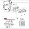 Toyota OEM 03-09 4Runner Control Knob Clock Dash Display Bulb