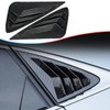 MUXEE Window Louver 2Pcs Side Vent Window Louvers for Lexus