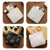 BOJIDO Makeup Pouch, Set of 2, Storage Bag, Pouch, Small,