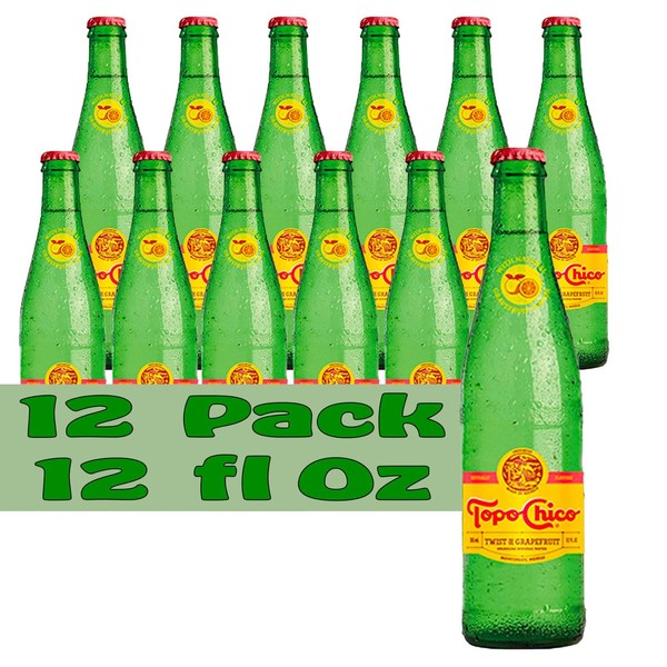 Topo Chico Twist of Grapefruit Mineral Water 12 fl oz