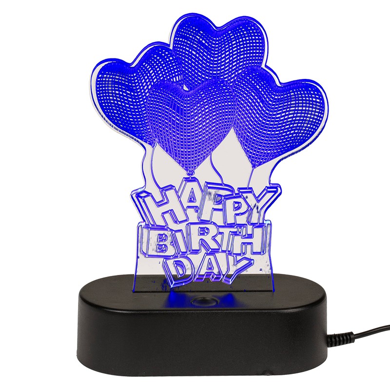 MIK funshopping 3D Light Night Light 3D Effect Lamp with