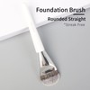 ENZO KEN Flat Foundation Brush, Oversized, Large Double-Sided Liquid Foundation