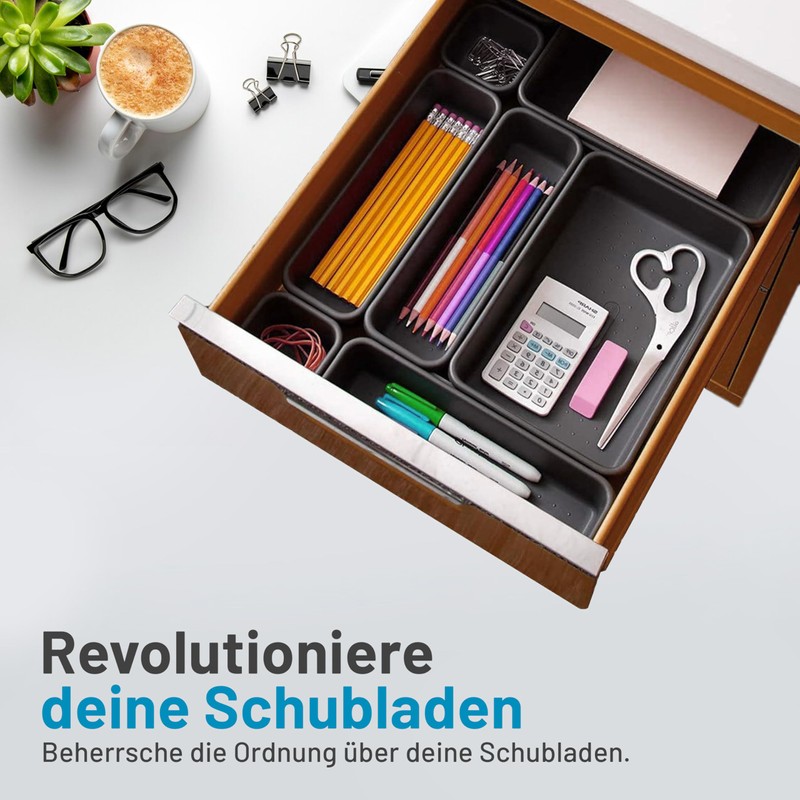 Optiwerk Drawer Organiser, Pastel Green, Organiser Drawer, Drawer Organiser, Make