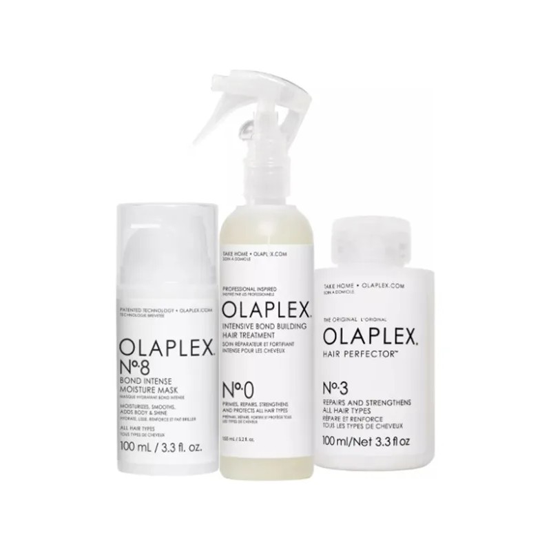 Olaplex Kit No.0 Y No.3 Y No.8 (155 & 100ml