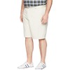 Nautica Mens Cotton Twill Flat Front Chino Shorts, Nautica stone,