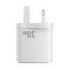PD30W Dual Fast Charging Plug, PD3.0 Fast Charging Protocol, High-efficiency,