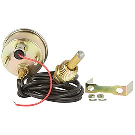 DB Electrical SSW0009 Water Temperature Gauge 100-220 Degrees F, 72" Lead W Bracket J&N 640-01027