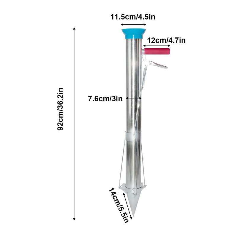 AIWFL Seedling Transplanter Long Handled Bulb Planter Tools Vegetable Young