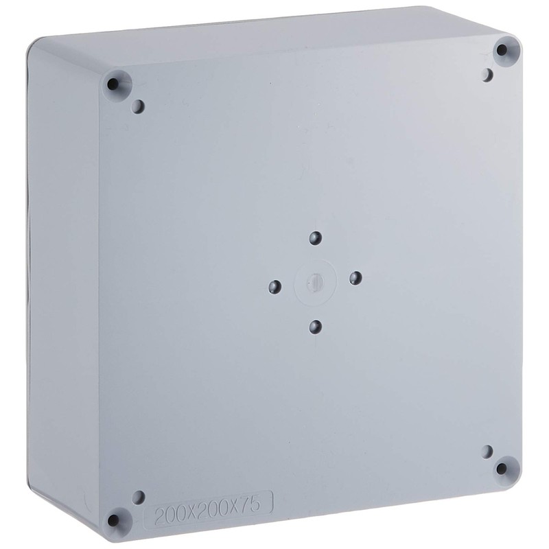 Mirai Industry PVP-2007A Waterproof Pool Box, Flat Lid, Square, No
