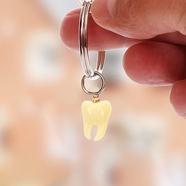 ABOOFAN Tooth Ornament 12Pcs Tooth Shape Pendant Cute Tooth Charms Funny Dangle Charms Statement Jewelry Making Findings for Keychain Earring Necklace Bracelet Making Teeth Jewelry