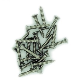 No.8 x 0.75 (4.2mm x 19mm) TX Raised Countersunk Self-Tapping Screw - Stainless Steel (A2) (Pack of 20)