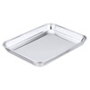 Toaster Oven Tray,P&P CHEF Stainless Steel Toaster Oven Pan, Rectangle
