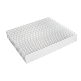 Aluminum Heat Sink Heatsink Module Cooler Fin for High Power Transistor Semiconductor Devices with 16 Pieces fins 120mmx 100mm x 18mm (1 Piece)