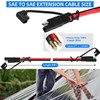 Ygdyxautoc 14 AWG 30 FT SAE Connector to SAE Battery