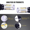 GRANDI 2 PCS 20SMD LED Turn Signal Light Bulbs, 3157