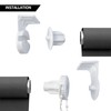 Roller Blind Fittings,25mm Child Safe Plastic Spare Roller Blind Replacement