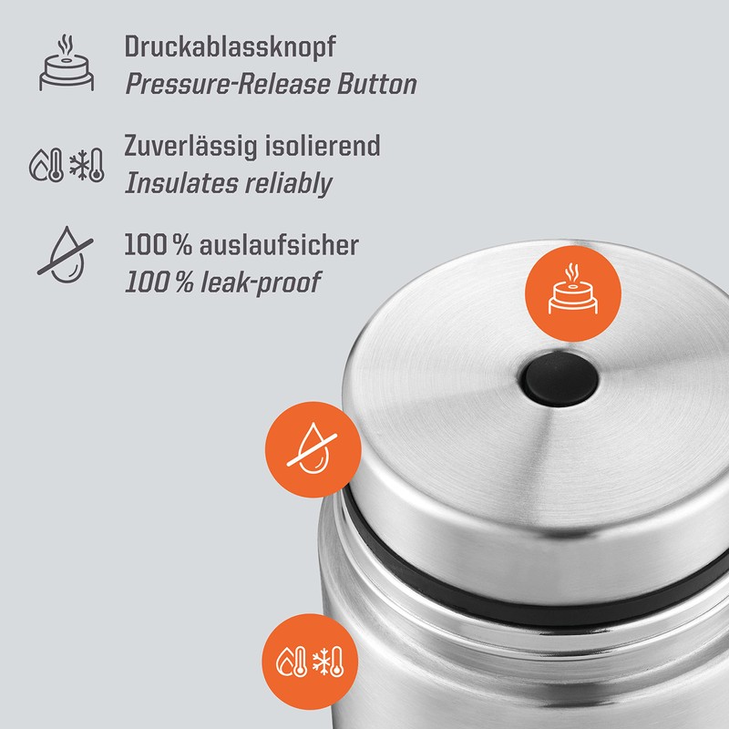 Esbit Sculptor Thermal Food Container 1000 ml Stainless Steel for