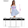 FUNJULY - Vestido de Lactancia de Maternidad para Mujer, Cuello